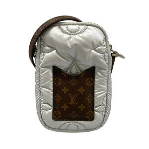 Louis Vuitton Phone Pouch Silver Lv #345686L15B